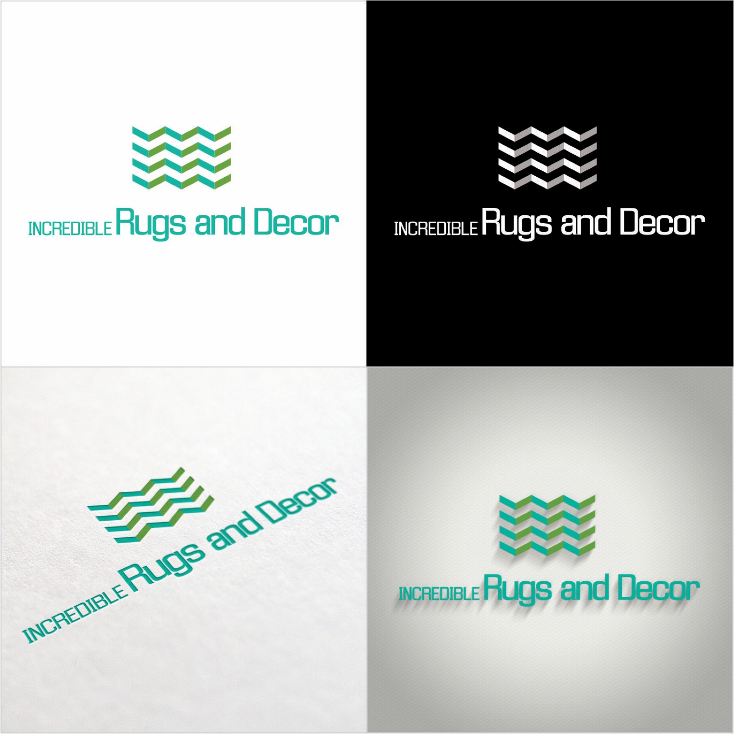 Logo Design by DG for Incredible Rugs and Decor | Design #9542803