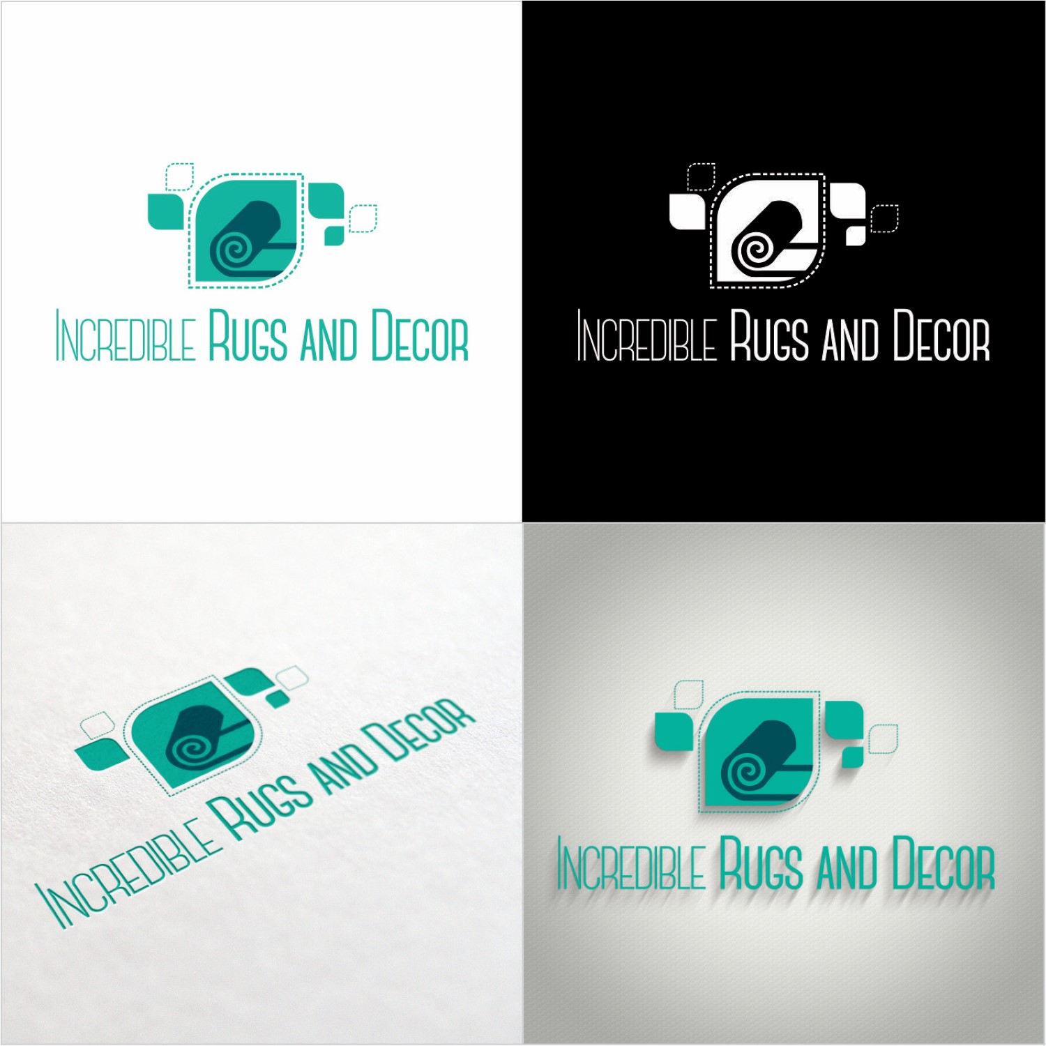 Logo Design by DG for Incredible Rugs and Decor | Design #9542804