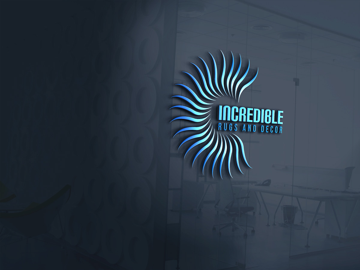 Logo Design by geeta Designs for Incredible Rugs and Decor | Design #9558462