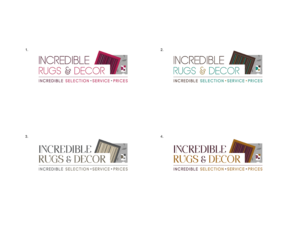 Logo-Design von nzvm für Incredible Rugs and Decor | Design: #9580318