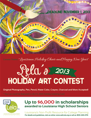 Holiday Art Contest Flyer | Flyer Design by Kburks