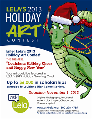 Holiday Art Contest Flyer | Flyer Design by earldesigns