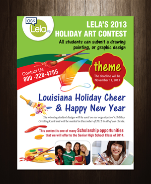 Flyer Design by meet007 for Lela | Design: #2092592
