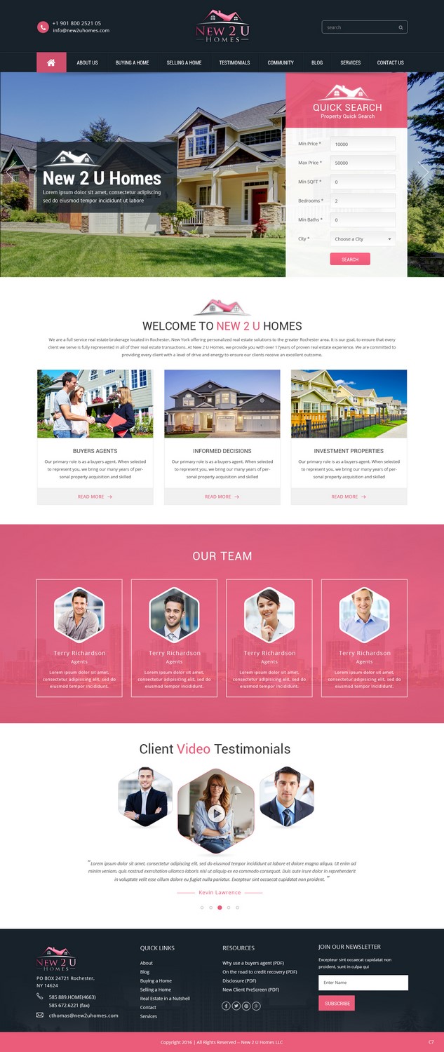 Wordpress Design by pb for this project | Design #9775770