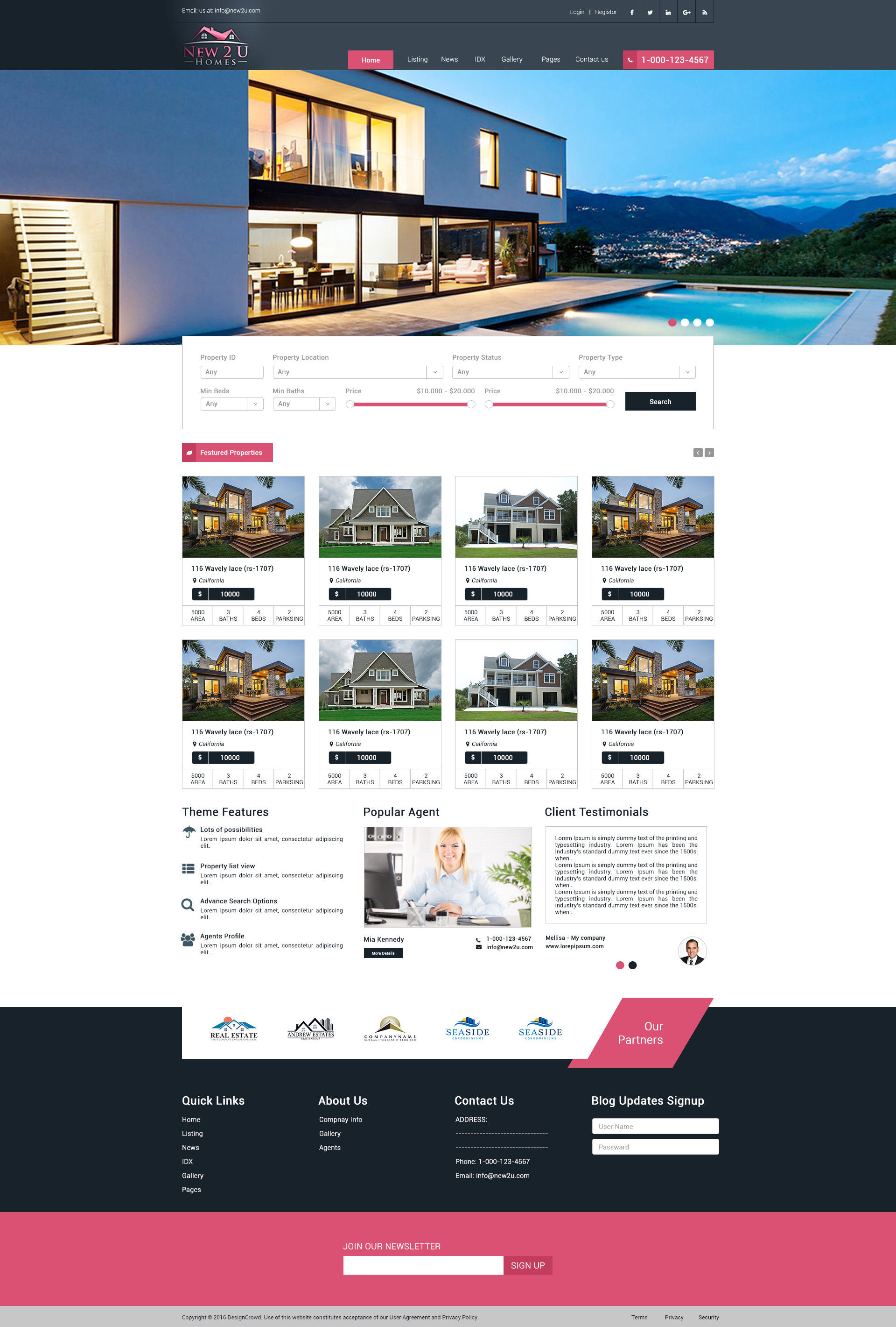 Wordpress Design by Muhammad Ali Hashmi for this project | Design #9778460
