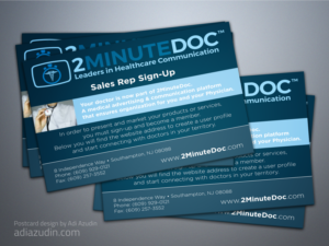 Postcard Design by adiazudin for Kaiser Medical Inc | Design #9518117
