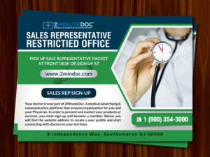 Postcard Design by debdesign for Kaiser Medical Inc | Design: #9527920