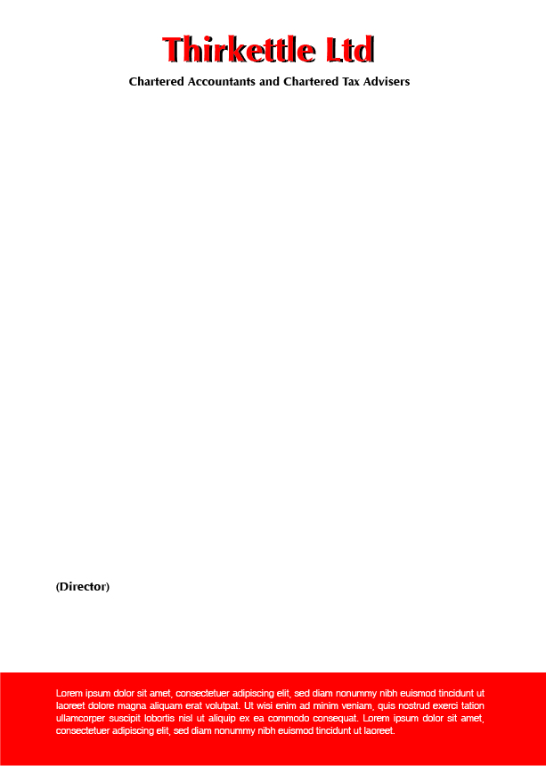 Letterhead Design by Creative hub for Thirkettle Ltd | Design #2084959