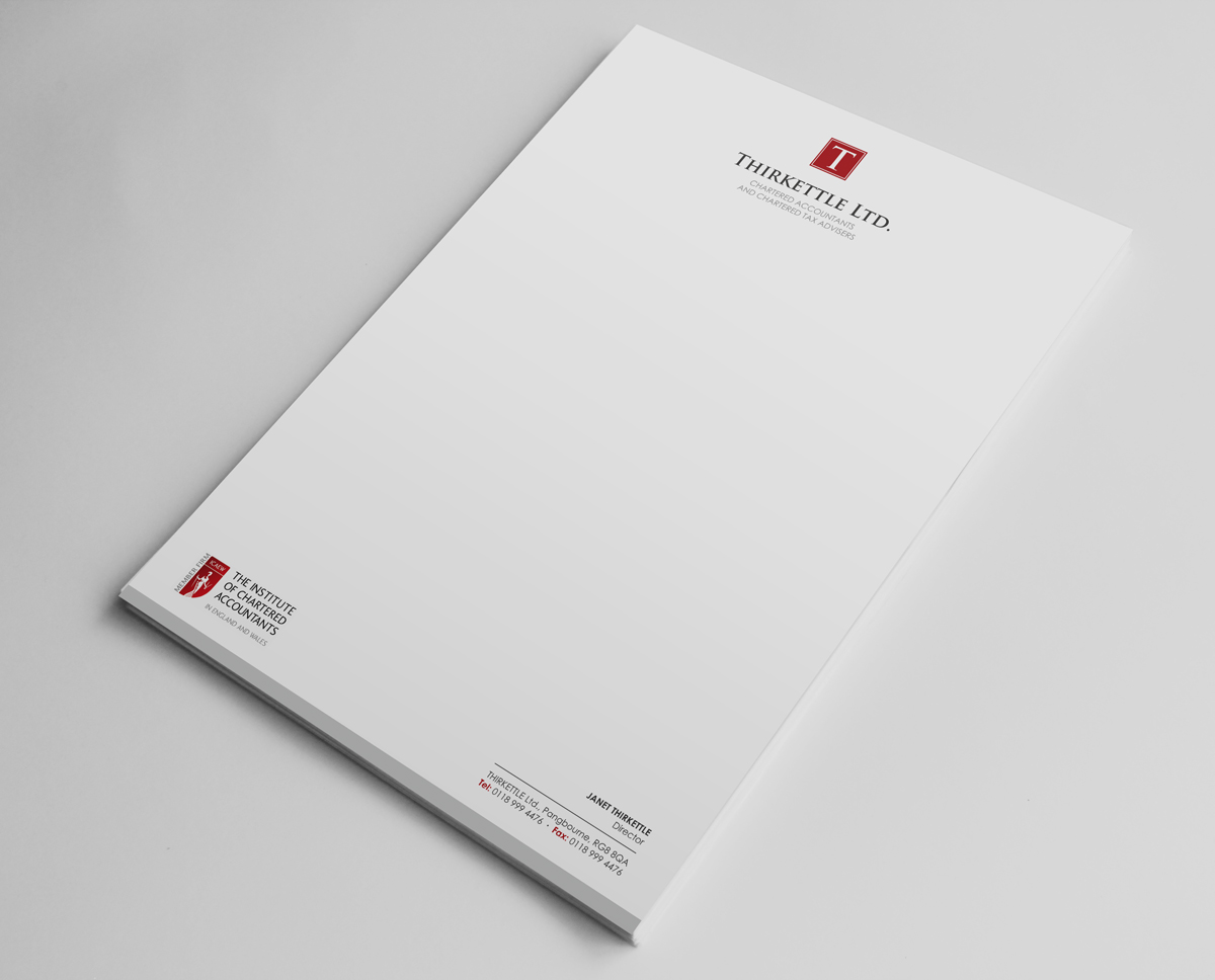Letterhead Design by logodentity for Thirkettle Ltd | Design #2082860