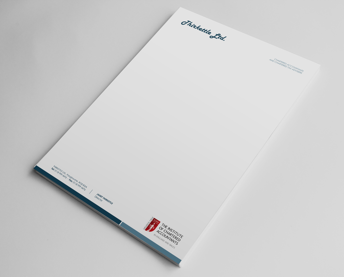 Letterhead Design by logodentity for Thirkettle Ltd | Design #2083046