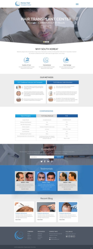 Web Design by pb for this project | Design: #9562790