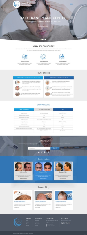 Web Design by pb for this project | Design: #9562793