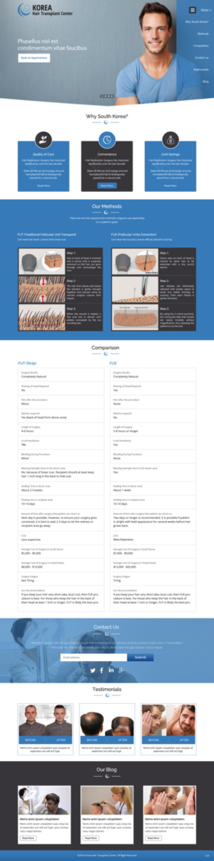 Web Design by pb for this project | Design: #9623596