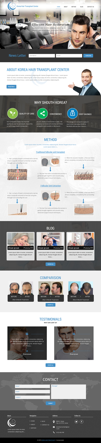 Web Design by rightway for this project | Design #9584503