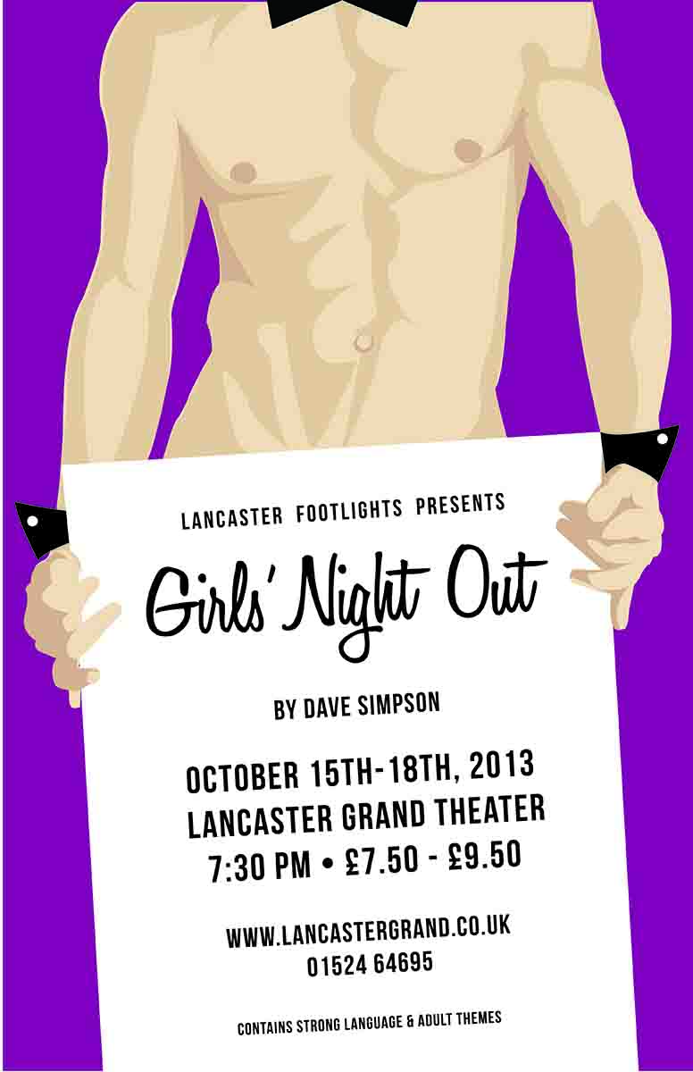Poster-Design von Simple Syrup für Lancaster Footlights | Design #2179558
