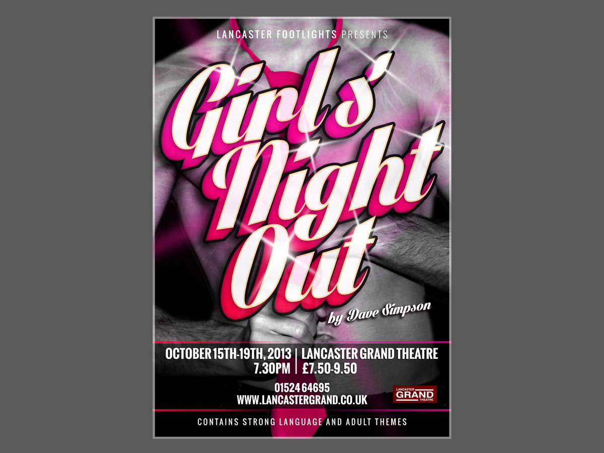 Poster Design by STierney for Lancaster Footlights | Design: #2160668