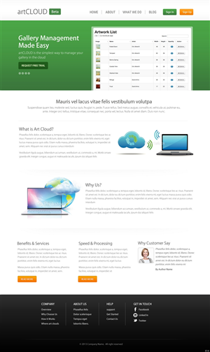 Web Design by pb for this project | Design: #2083929