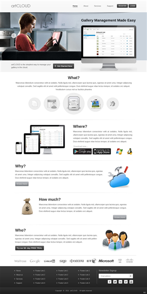 Web Design by pb for this project | Design: #2083931