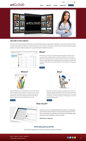 Web-Design von pb für dieses Projekt | Design: #2091049