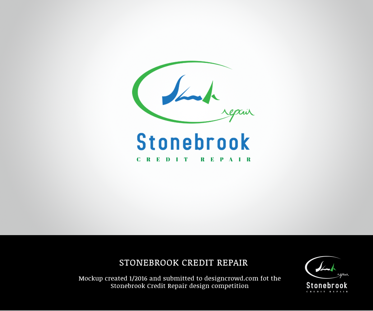 Logo Design by Zart for Stonebrook Credit Repair | Design #9553444