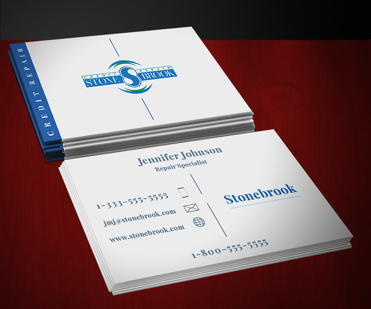 Logo Design by Zart for Stonebrook Credit Repair | Design #9553452
