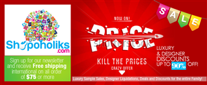Banner Ad Design by Yas media for Shopoholiks Inc. | Design: #2099382