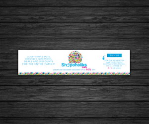 Banner Ad Design by FutureDesigne for Shopoholiks Inc. | Design #2110649