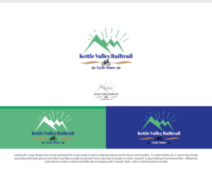 Logo-Design von Logo Xtudio für KVR Outfitters Bike Rentals & Tours | Design: #9624962