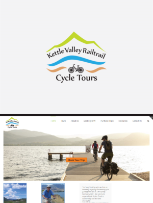 Logo-Design von Logo Xtudio für KVR Outfitters Bike Rentals & Tours | Design: #9713941