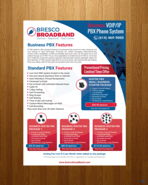 Flyer Design by uniquedesign10 for Bresco Broadband | Design: #9522548
