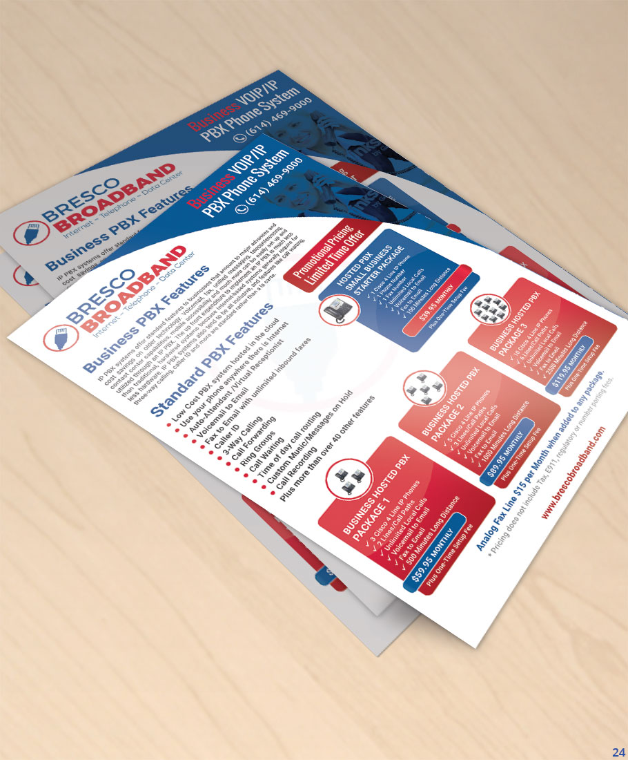 Flyer Design by uniquedesign10 for Bresco Broadband | Design #9533615