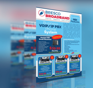 Diseño de Flyer por Black Stallions Impressive Solutions para Bresco Broadband | Diseño #9526825