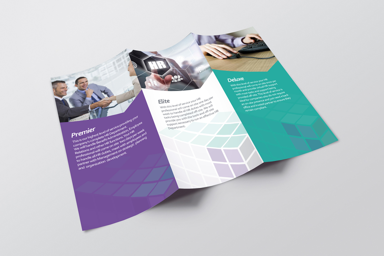 Brochure Design by Randy for DSA HR Solutions | Design #9562051