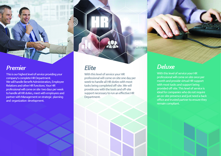 Brochure Design by Randy for DSA HR Solutions | Design #9562053