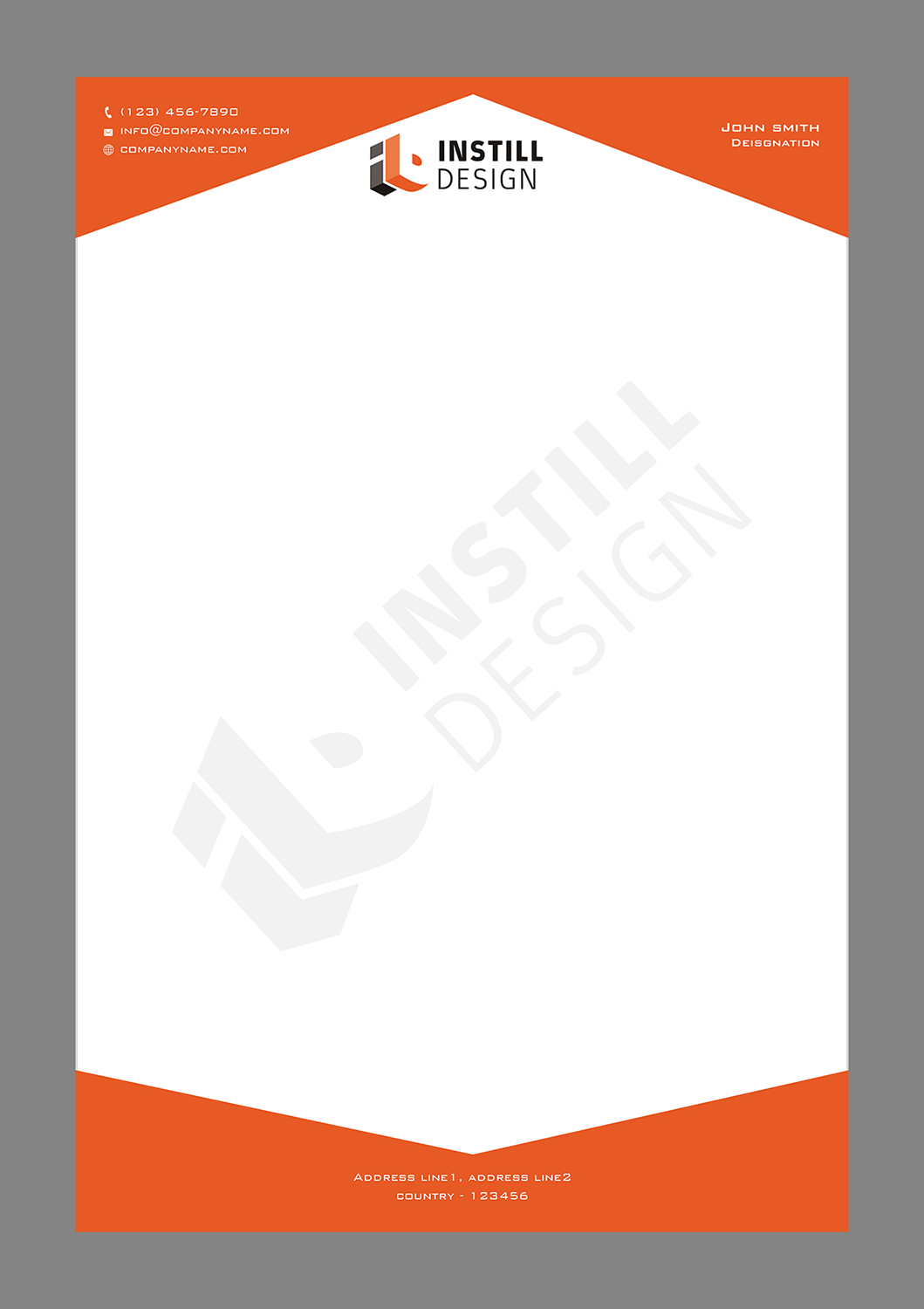 Letterhead Design by Creations Box 2015 for Instill Design & Drafting | Design #9530122