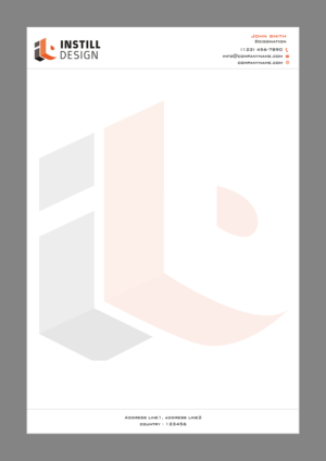 Letterhead Design by Creations Box 2015 for Instill Design & Drafting | Design: #9530128