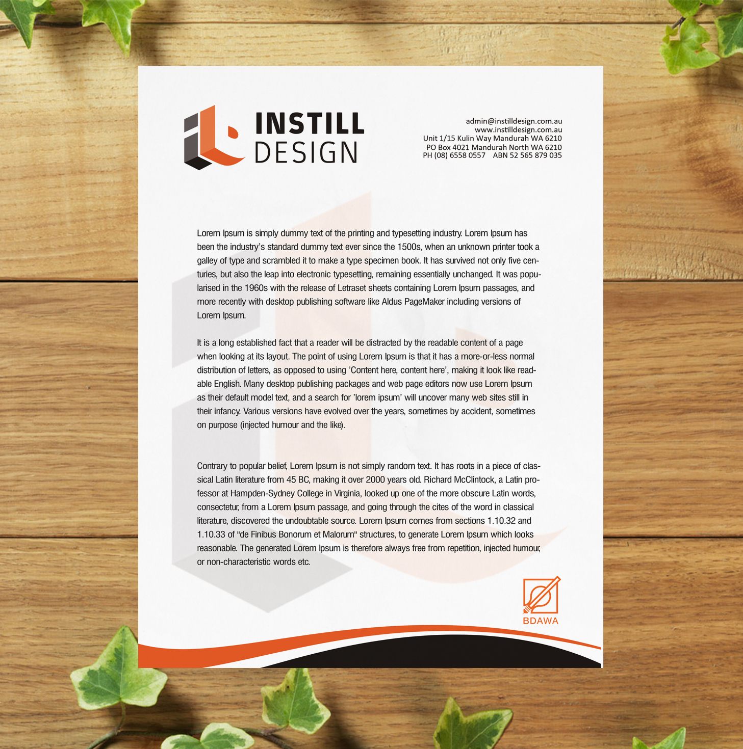 Letterhead Design by SL Designer for Instill Design & Drafting | Design #9534872