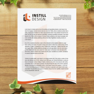 Letterhead Design by SL Designer for Instill Design & Drafting | Design: #9534872
