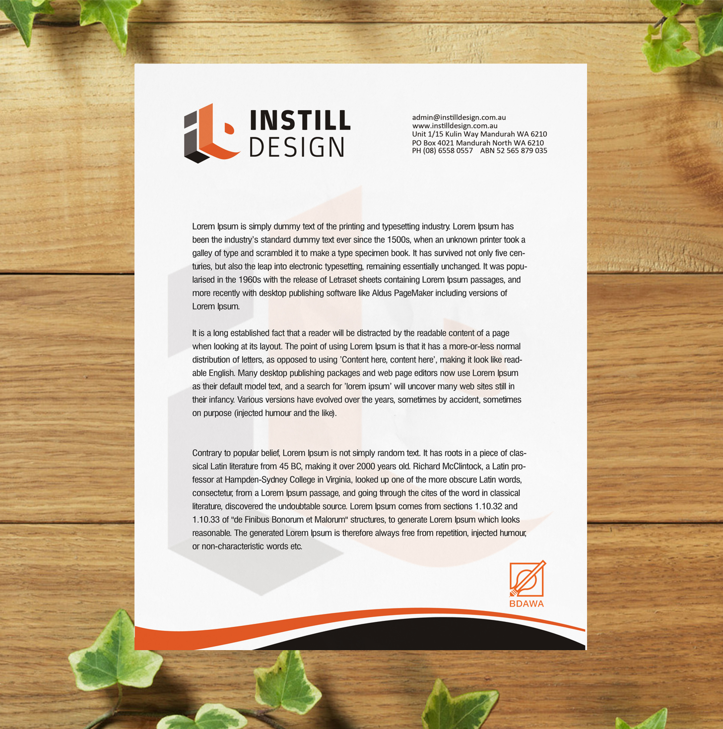 Letterhead Design by SL Designer for Instill Design & Drafting | Design #9536192