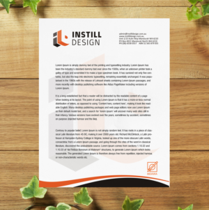 Diseño de Membrete por SL Designer para Instill Design & Drafting | Diseño: #9536192