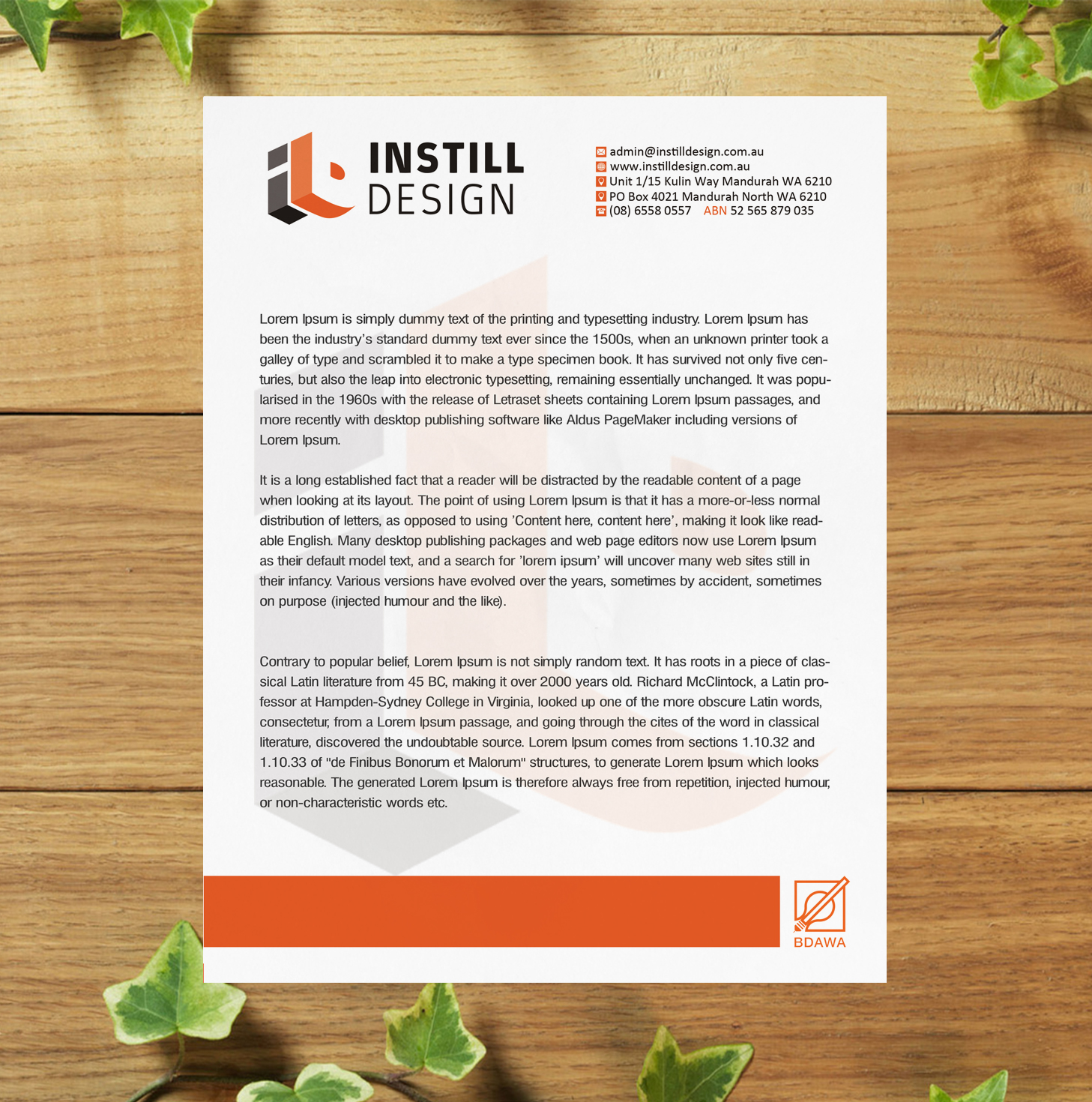 Letterhead Design by SL Designer for Instill Design & Drafting | Design #9536203
