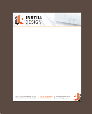 Letterhead Design by meet007 for Instill Design & Drafting | Design: #9534367