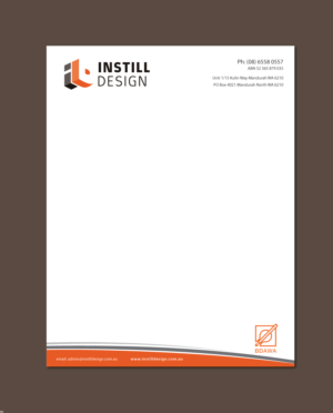 Building Design company needing a letterhead | Letterhead Design by meet007