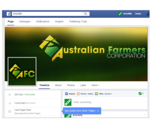 Facebook Design by seyon for Australian Farmers Corporation pty ltd | Design: #9571080