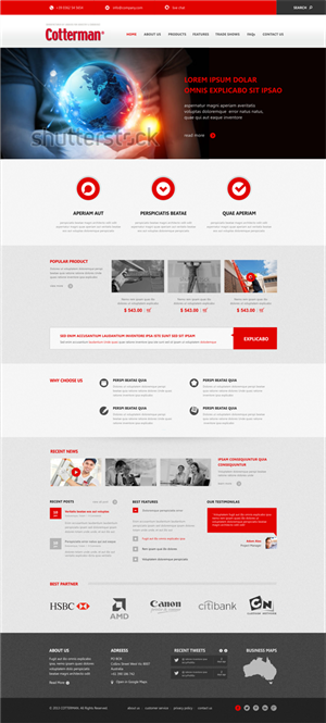 Web Design by Silverfox Studio for Prompt Internet Solutions, LLC | Design: #2091937