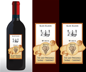 Graphic Design by Rflames for Glen Eldon Wines | Design: #2086943