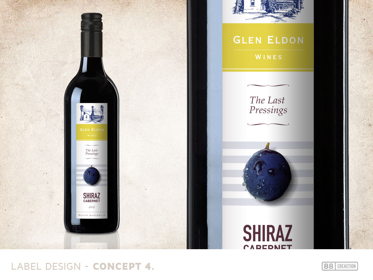 Graphic Design by 88 creaction for Glen Eldon Wines | Design #2112270