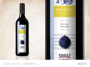Graphic Design by 88 creaction for Glen Eldon Wines | Design: #2112270