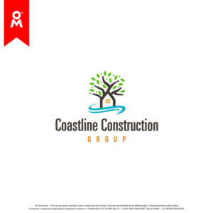 Coastline Construction Group | Logo Design by Omee