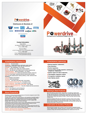 Brochure Design by Latest Design Ideas for Powerdrive  | Design: #2126300